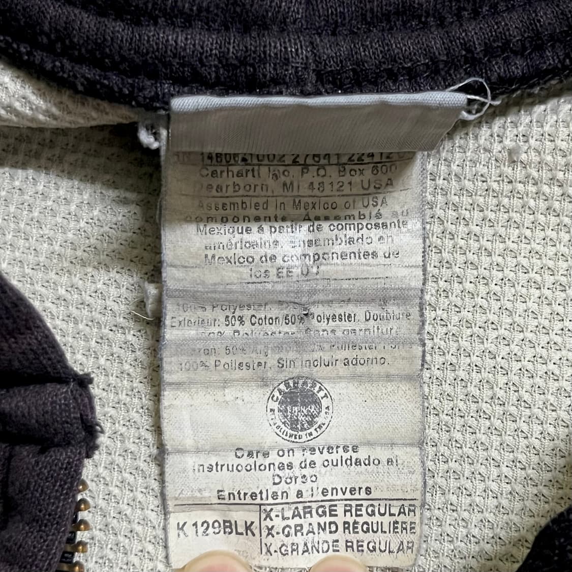 [희귀/워크웨어]칼하트(Carhartt) Netjets 후드집업 상품이미지10