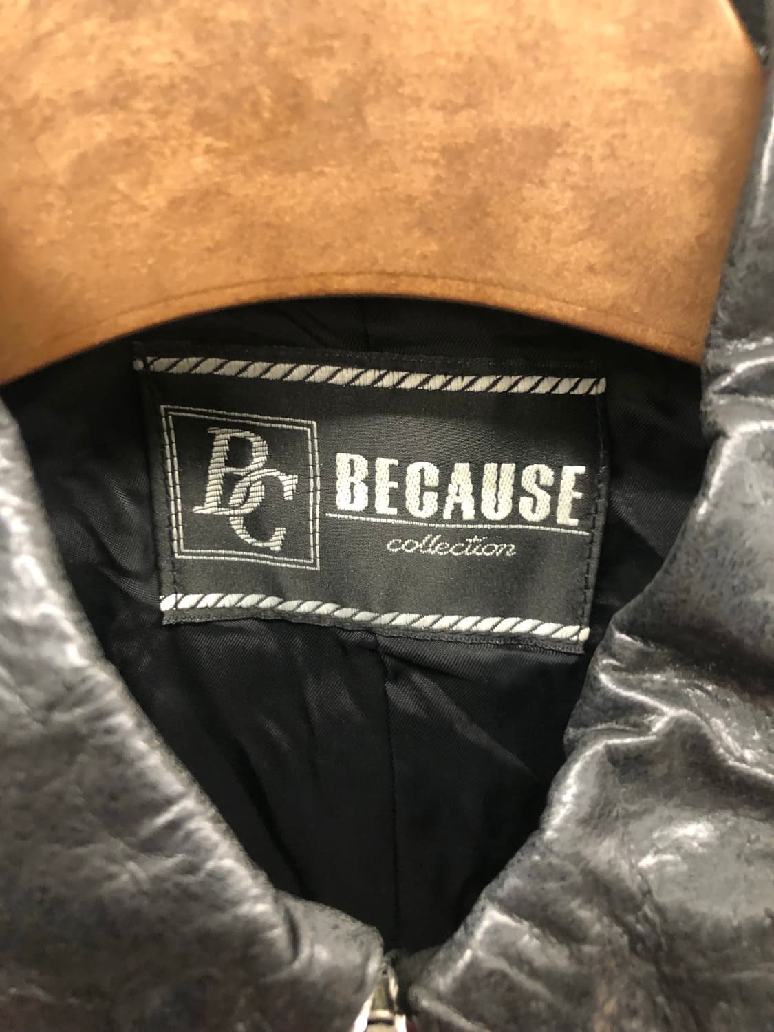 돈피 레더 자켓 상품이미지3