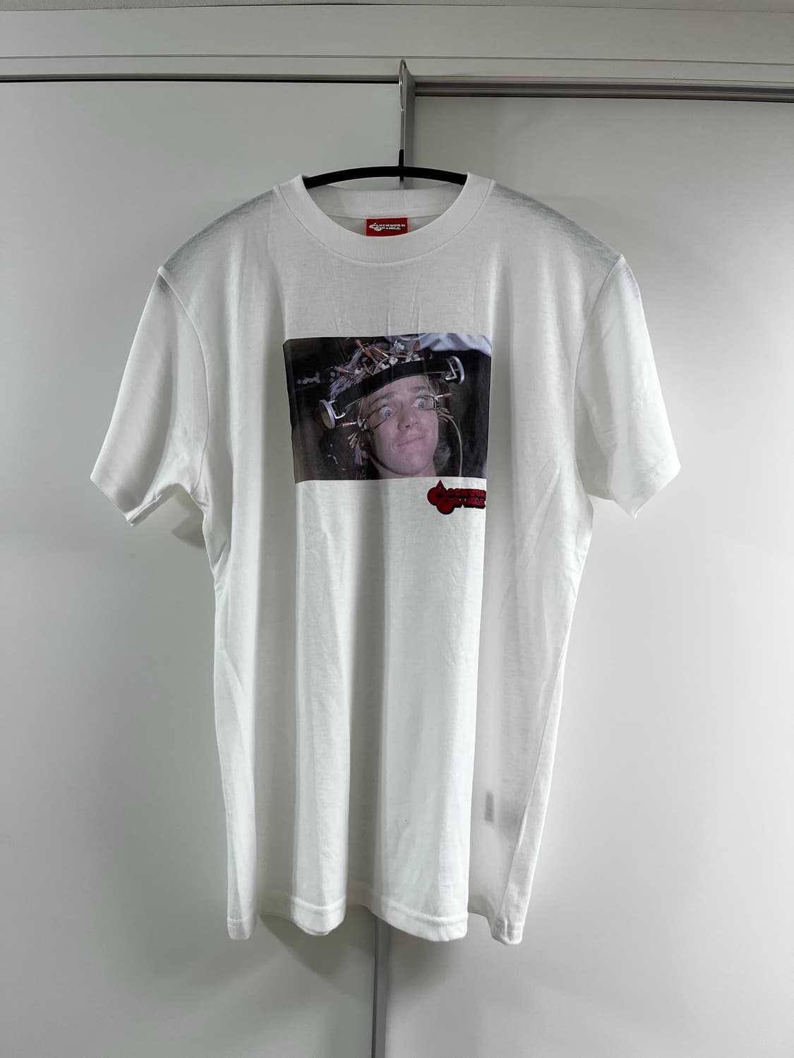 시계태엽 오렌지 티셔츠 화이트 상품이미지2