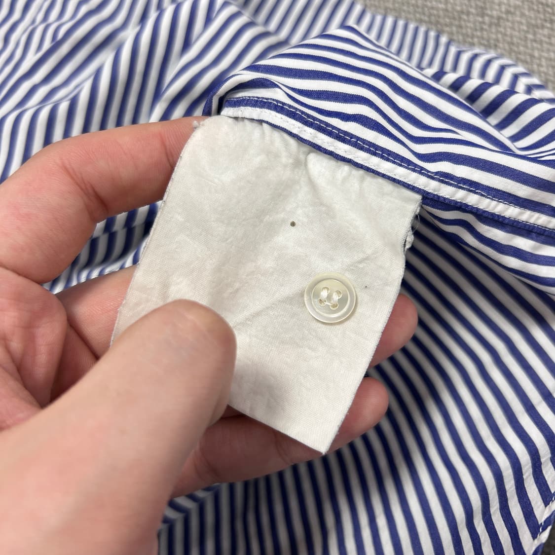 꼼데가르송 스트라이프 셔츠(L) 상품이미지3