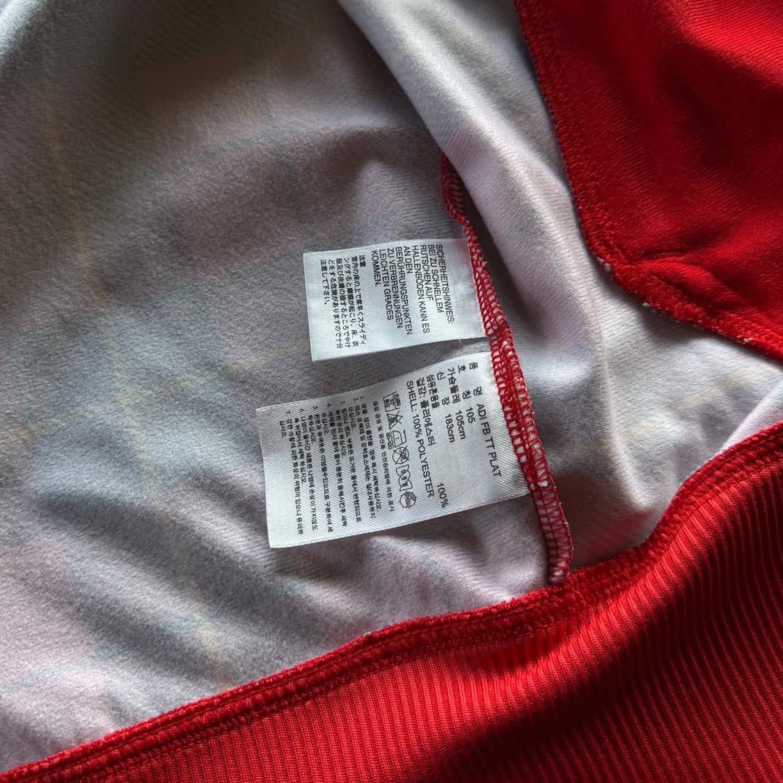 [XL]아디다스 구형 파이어버드 타탄 체크 트랙탑 져지 상품이미지6