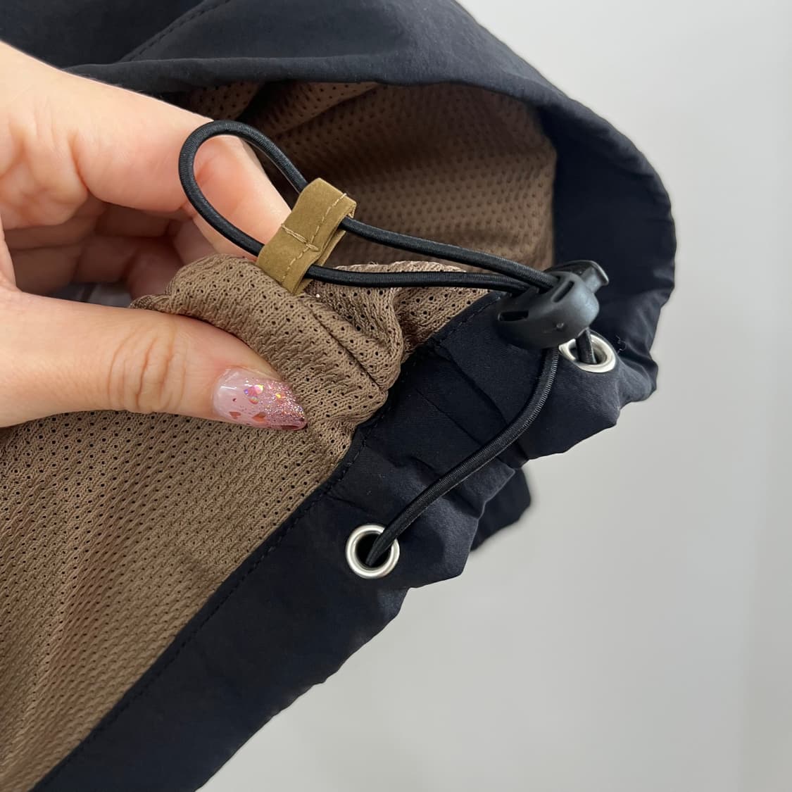 (새상품) 칠스포츠클럽 버전3 블랙 윈드브레이커 아노락 상품이미지5