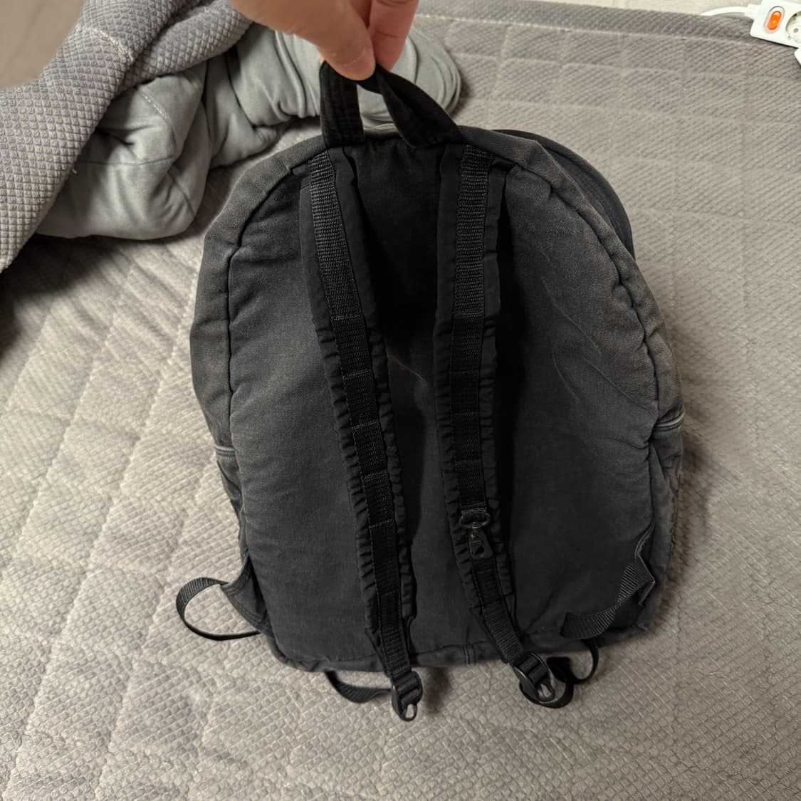 (극미중고)MPQ 워시드 패치 백팩 상품이미지5