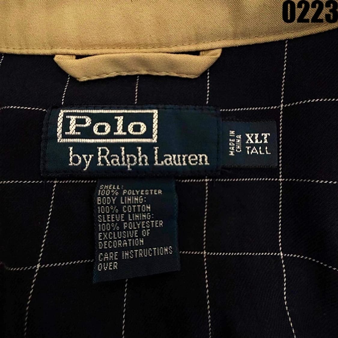 폴로 랄프로렌 스윙탑 집업 자켓 XLT 0223 상품이미지4