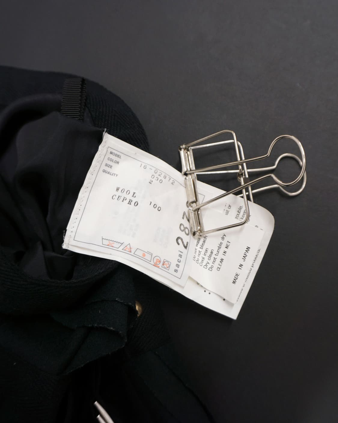 SACAI pleated stud detail skirt  상품이미지6