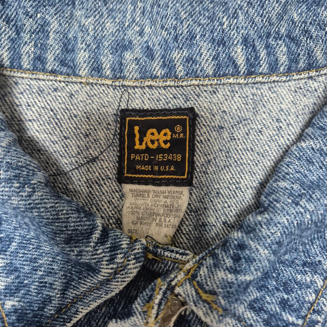 90s Lee Riders 데님 자켓 made in USA (XL) 상품이미지3