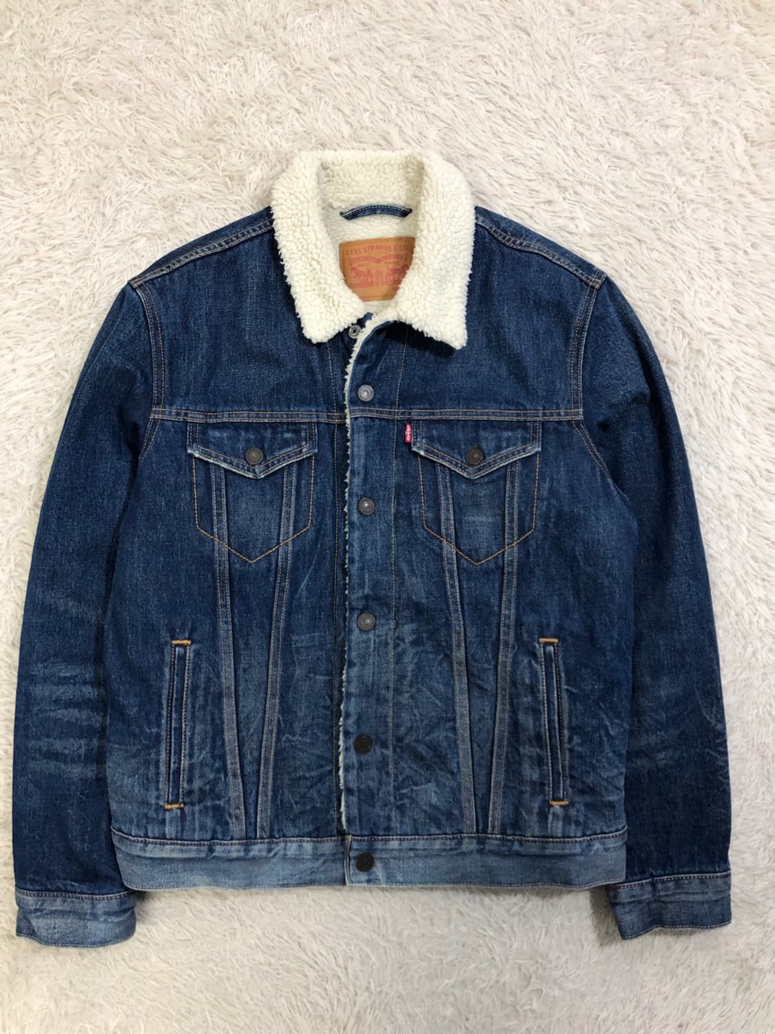 리바이스 쉐르파 데님 트러커 자켓/#2489 상품이미지1