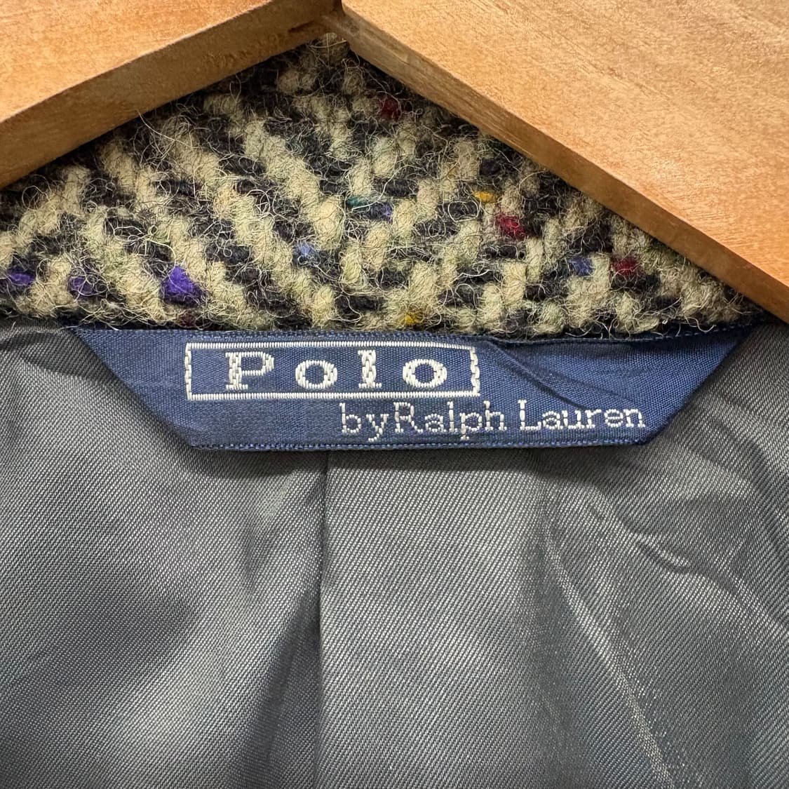 폴로 헤링본 더블 롱코트 여/L 상품이미지6