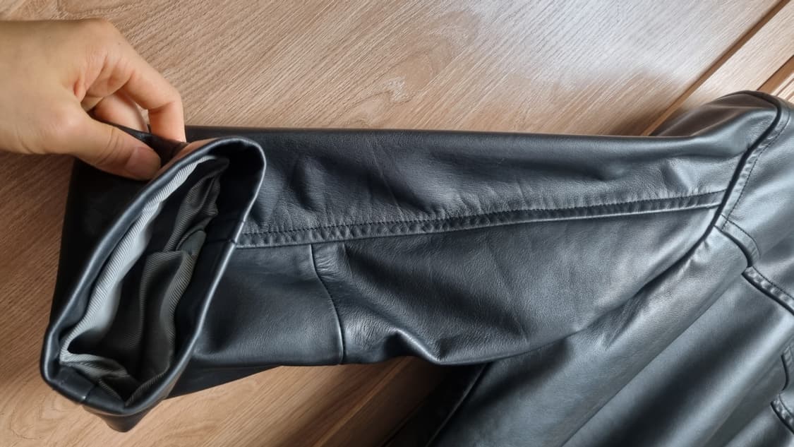 90s 올드갭 레더 카코트 상품이미지5