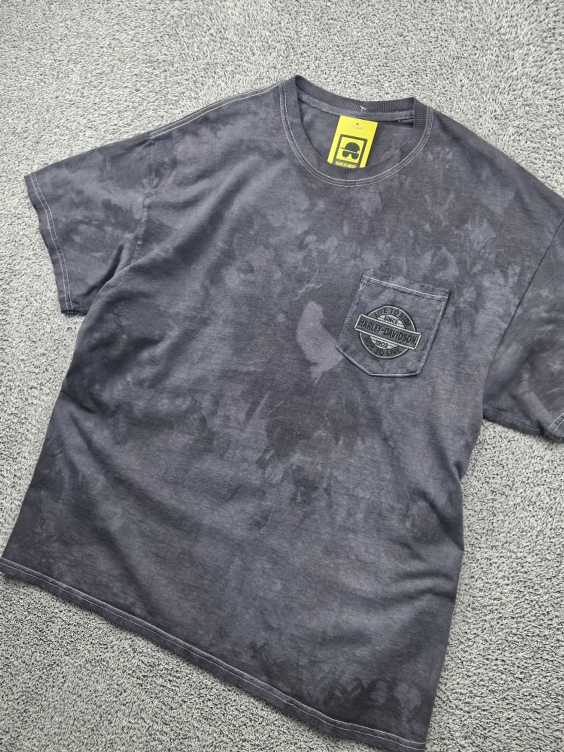 할리데이비슨 빈티지 반팔 티셔츠 다잉커스텀 ( L추정 ) / 11789 상품이미지4