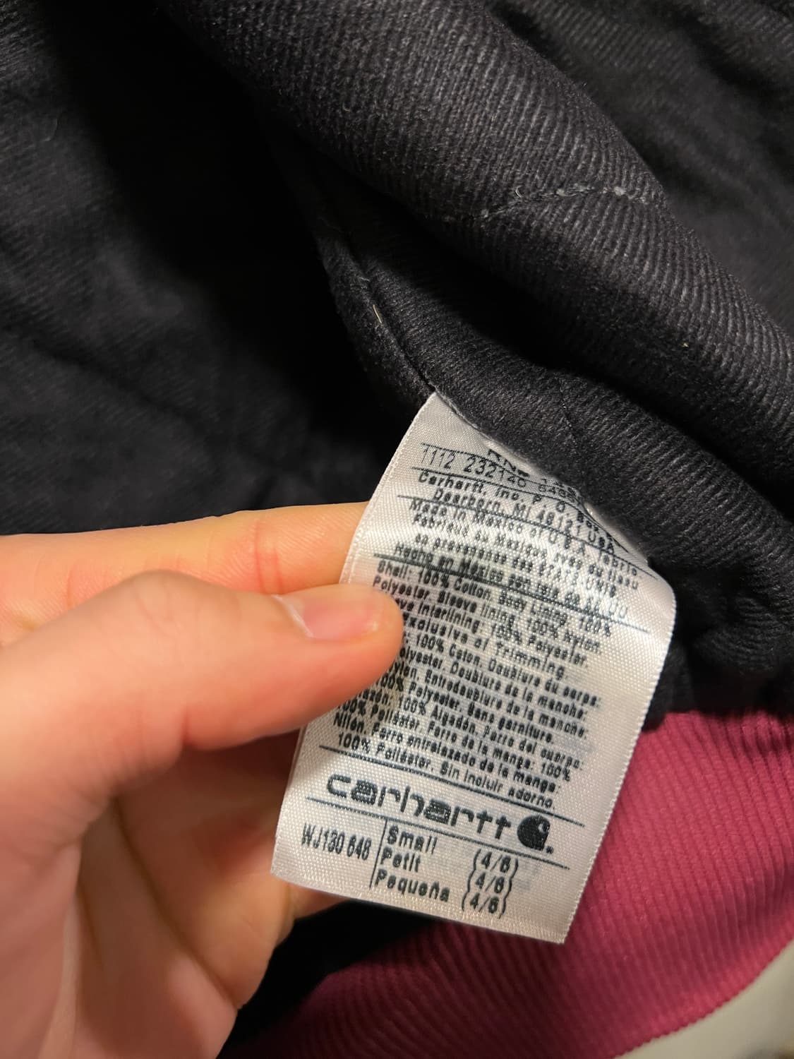 [S]칼하트 USA WJ130 브릭레드 액티브 워크자켓 상품이미지7