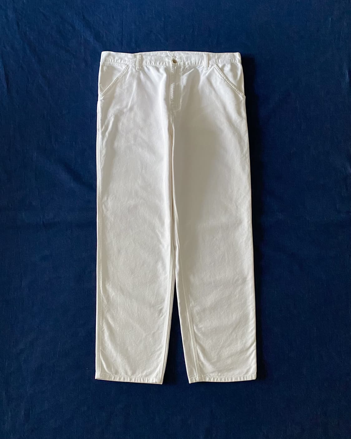 칼하트 화이트 심플 팬츠 상품이미지1