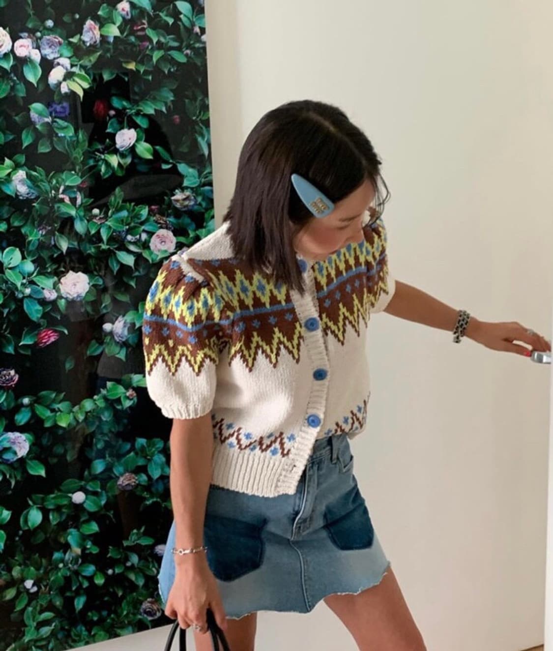 tara by motion 타라바이모션 크로셰 니트가디건 상품이미지5