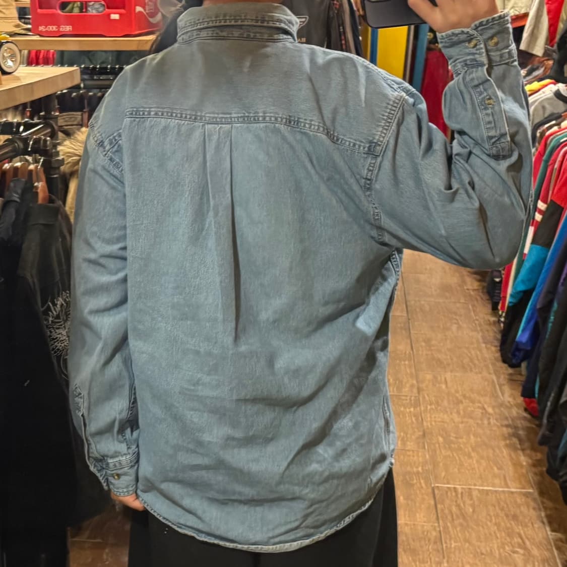 [HI] Carhartt 칼하트 긴팔 데님셔츠 상품이미지5