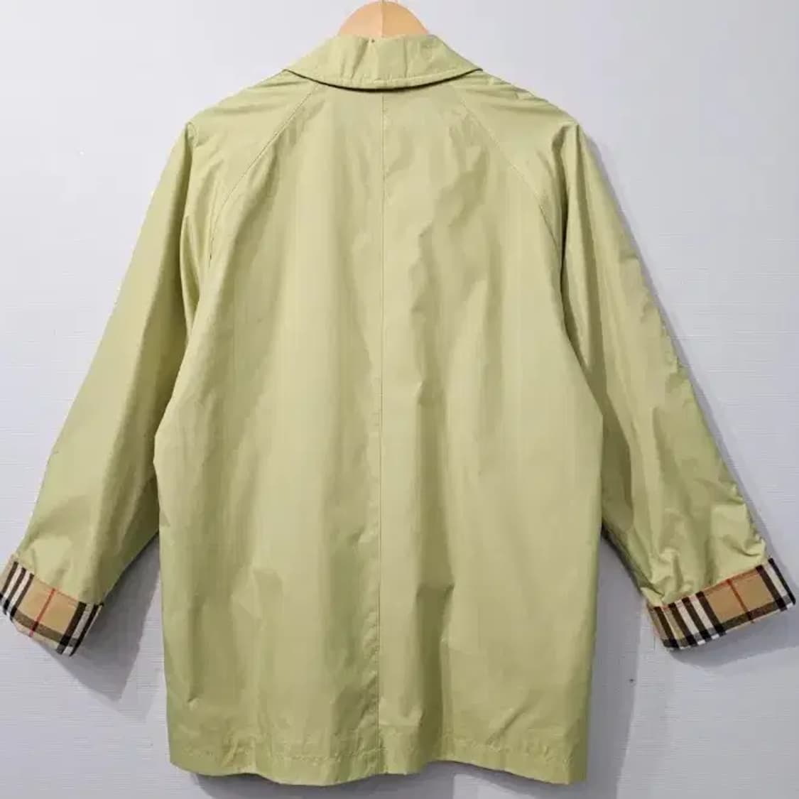 버버리 빈티지 하우스 체크 슬리브 폴리코트 ~66 상품이미지2