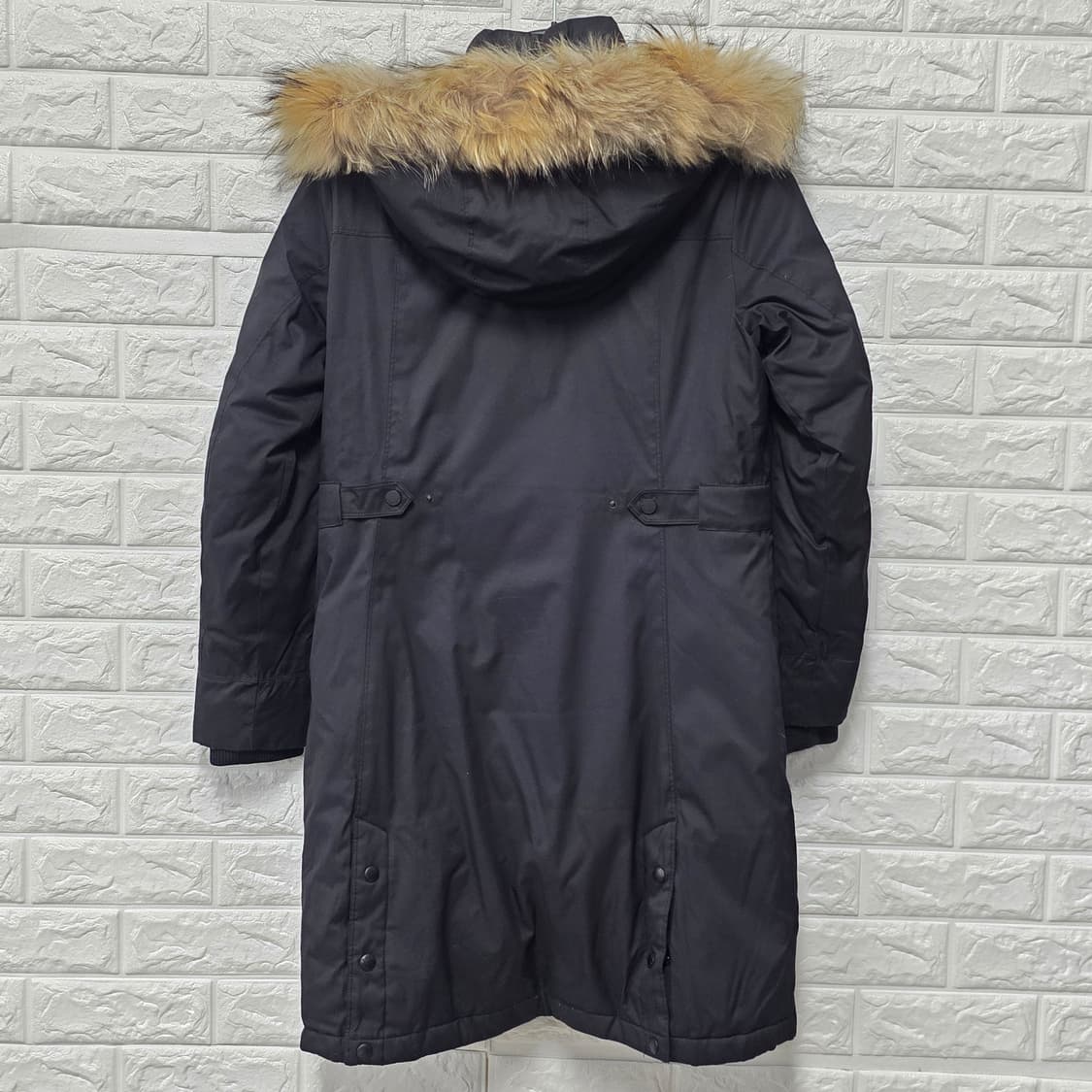 택포) 블랙야크 블랙 롱패딩 M 상품이미지4