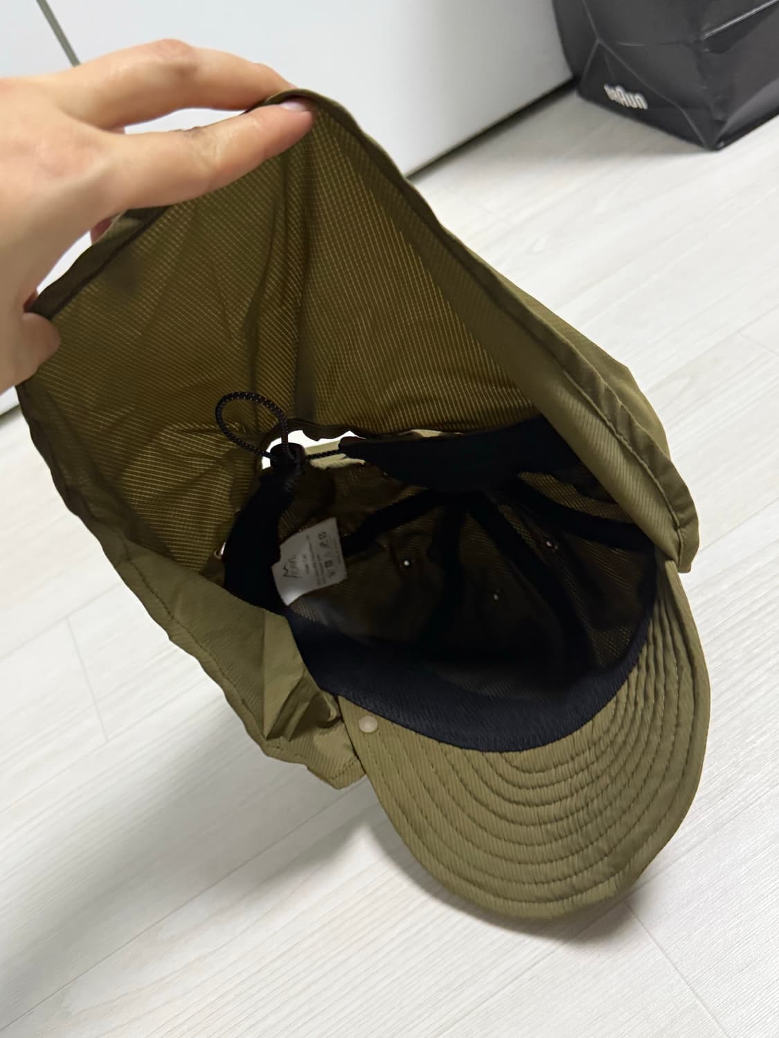 케일 하이커캡 카키브라운 상품이미지4