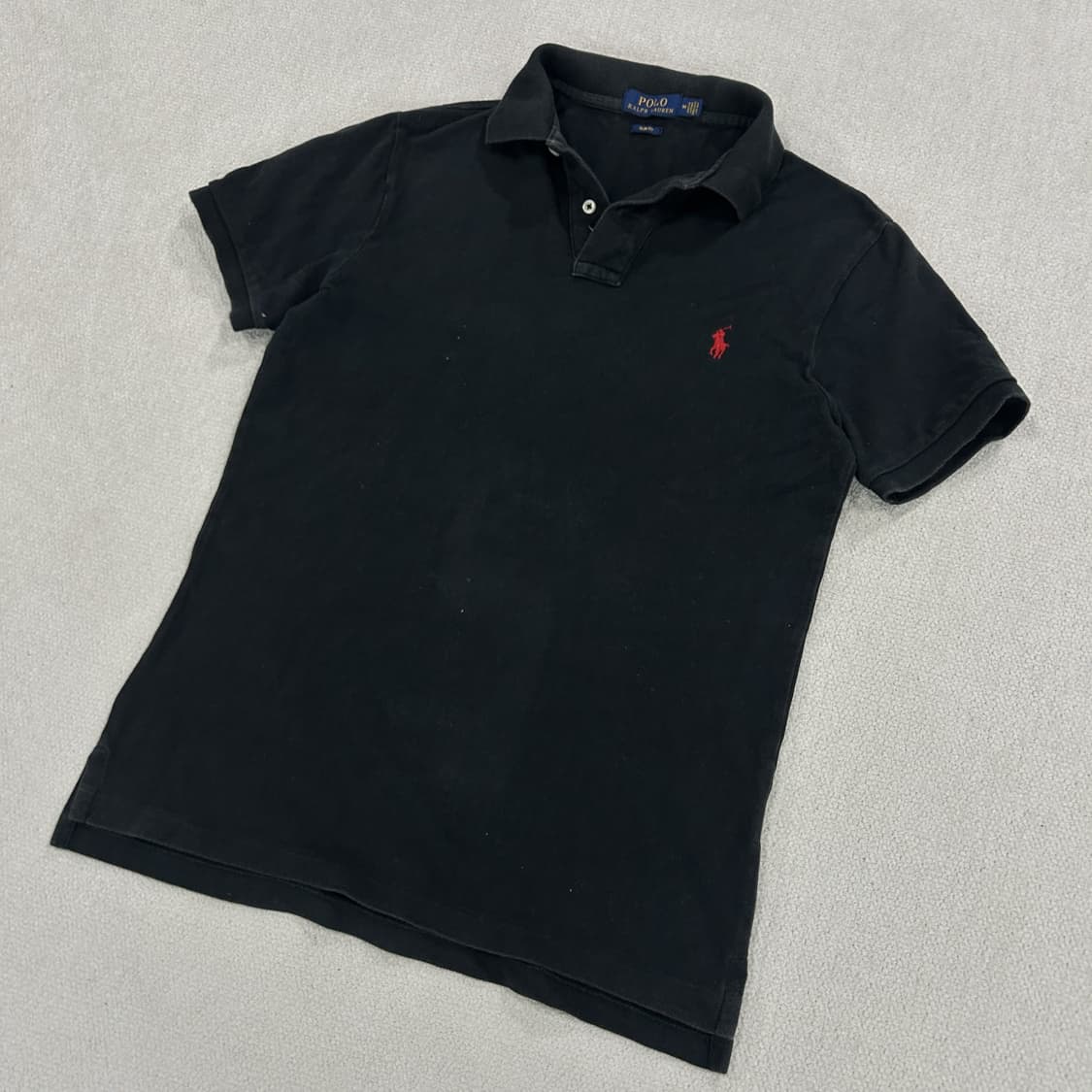 폴로 랄프로렌 블랙 반팔 폴로티 m 상품이미지1