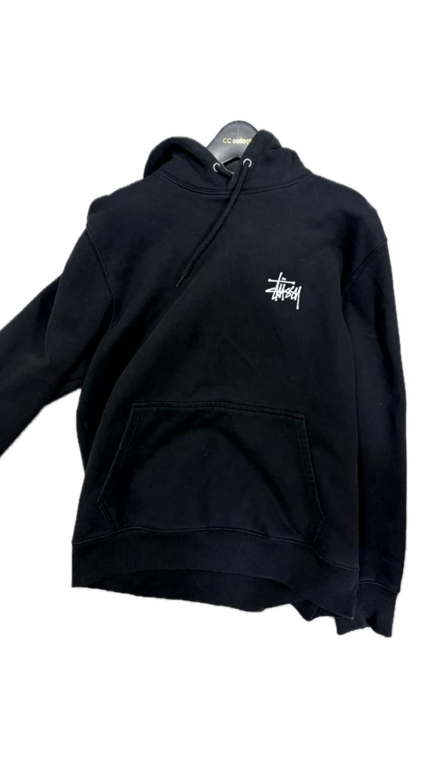 스투시 베이직 후드 블랙 S 상품이미지2