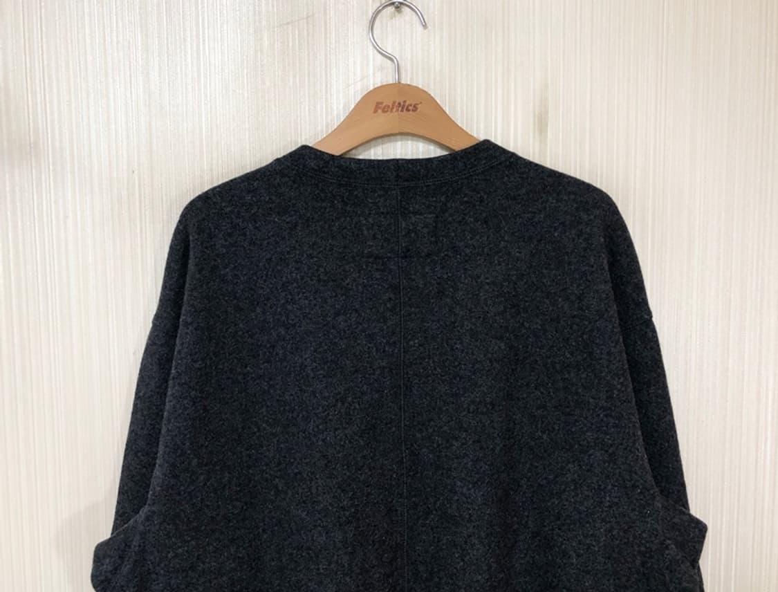 바나나리퍼블릭(BR) 울혼방 남성니트 L 차콜그레이 상품이미지8