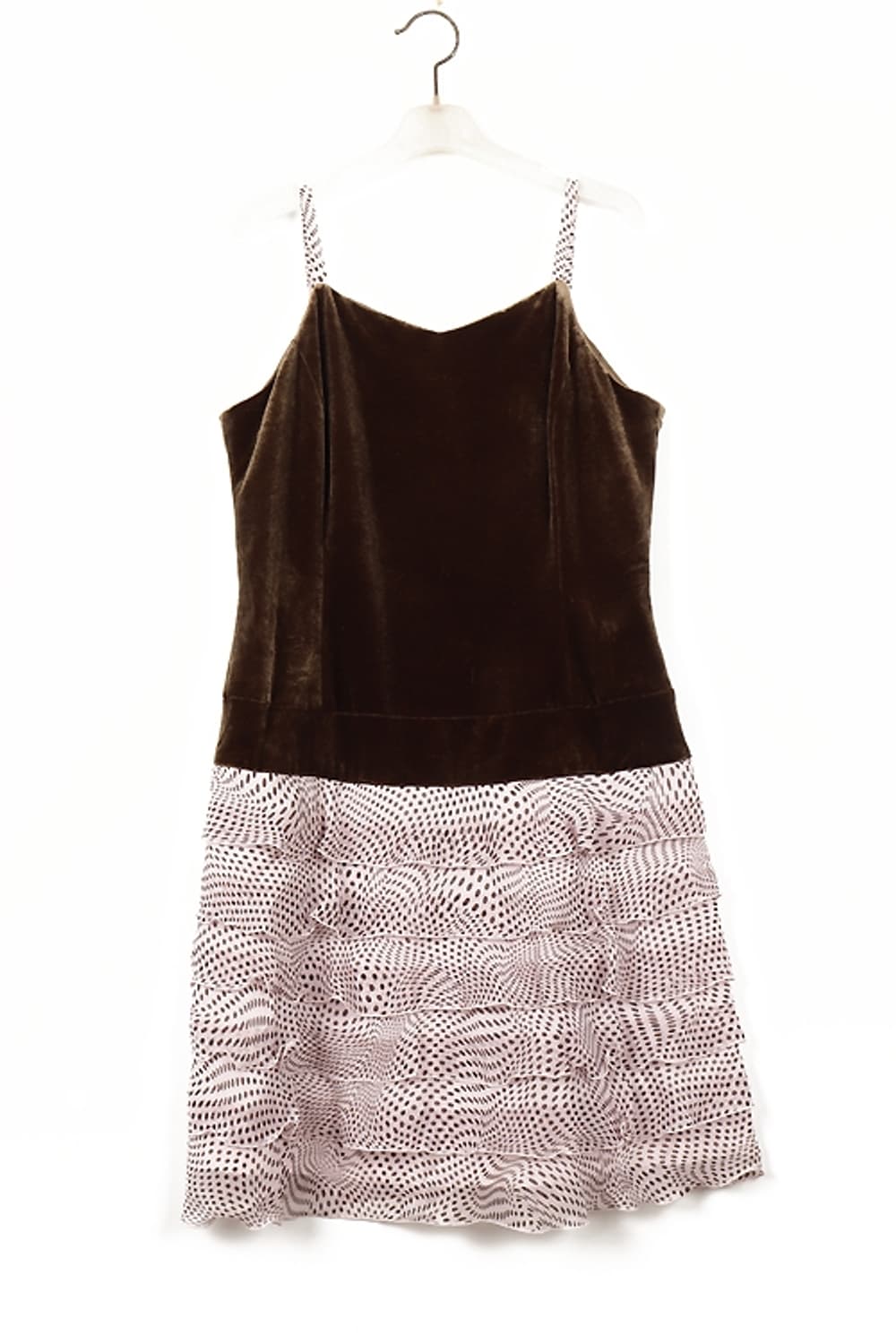 BOND POINT 벨벳원피스(M)  도트원피스 슬립원피스 90'sY2K 상품이미지2