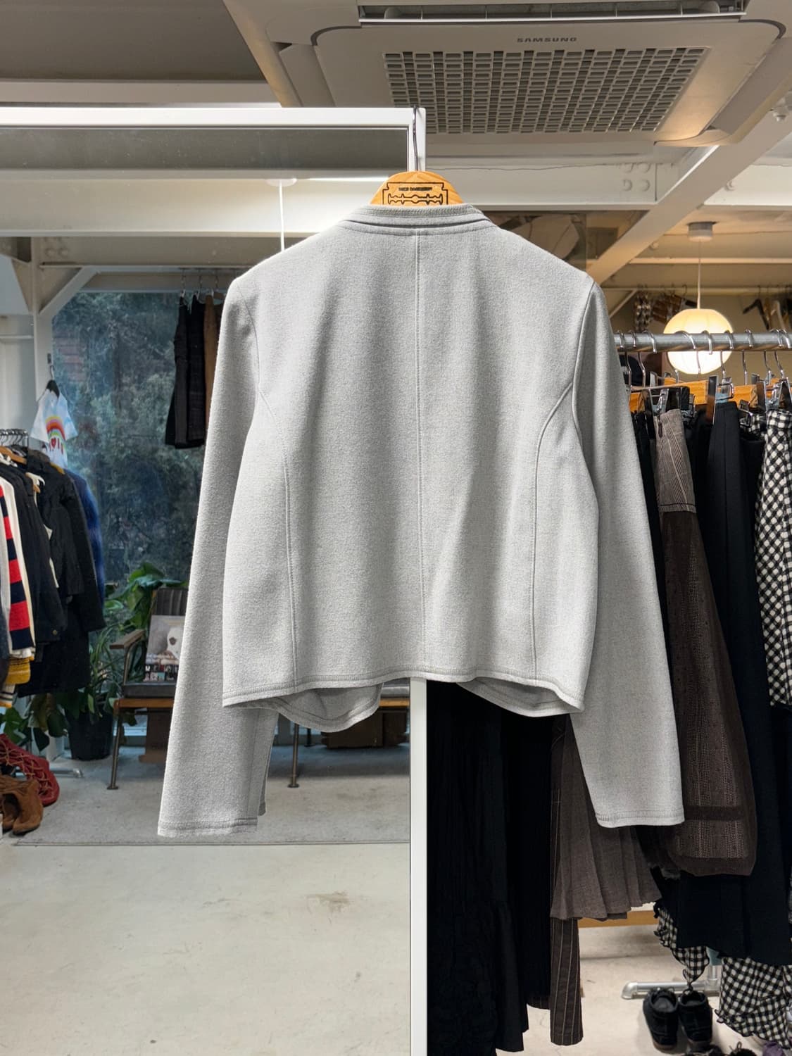 센소유니코 t.b 크롭 자켓 상품이미지2