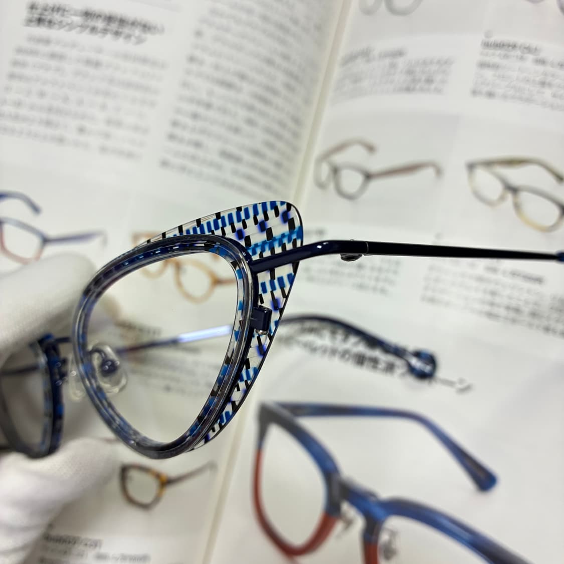 L.A. EYEWORKS 엘에이 아이웍스 캣아이 안경 상품이미지3