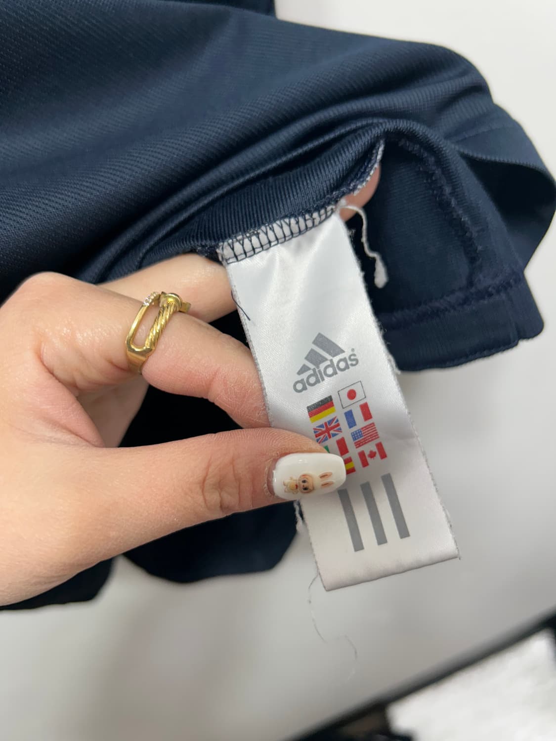 아디다스 남성 카라 반팔티 L  상품이미지5