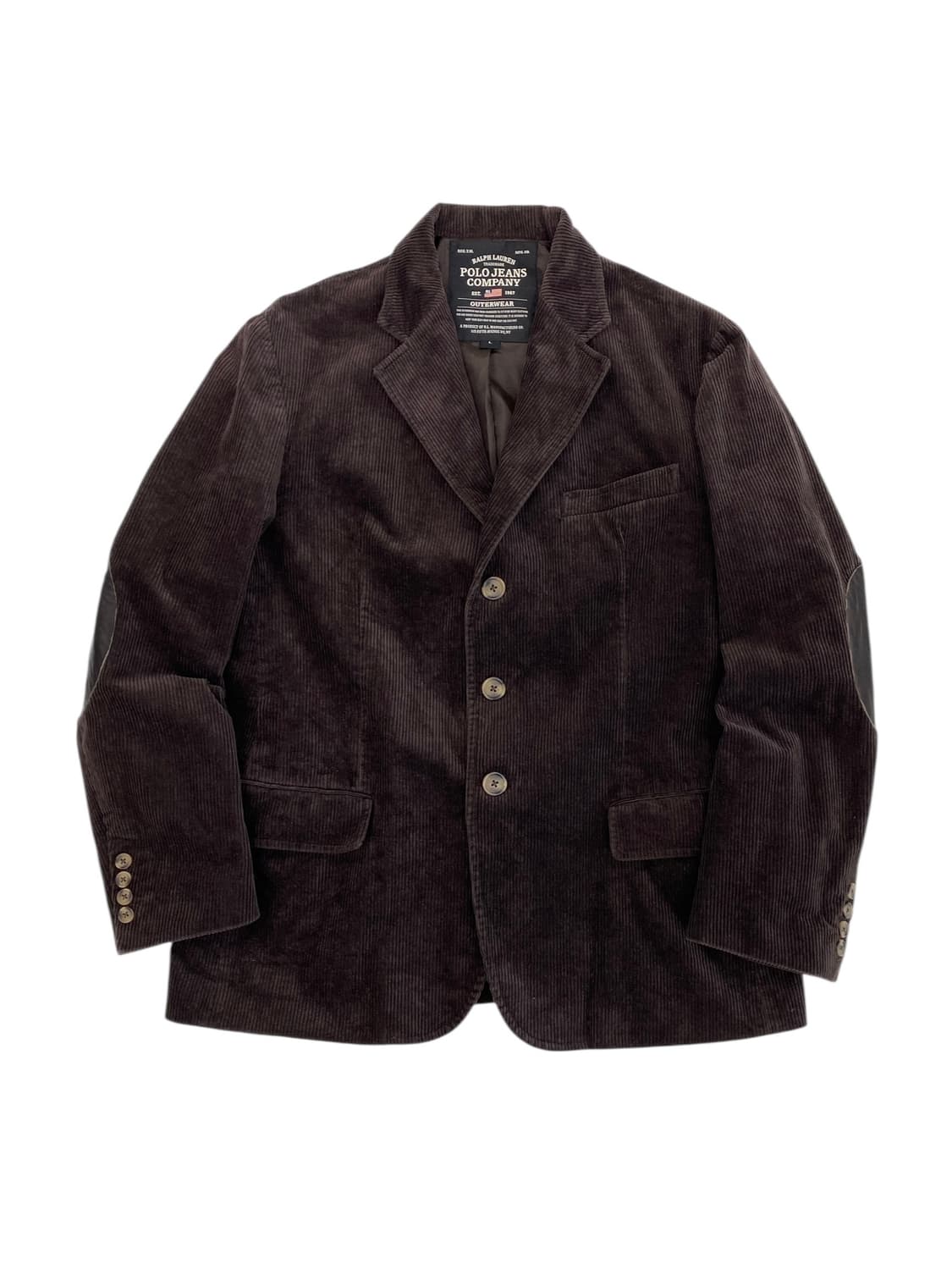 00‘s 폴로 진스 3버튼 코듀로이 자켓 상품이미지1