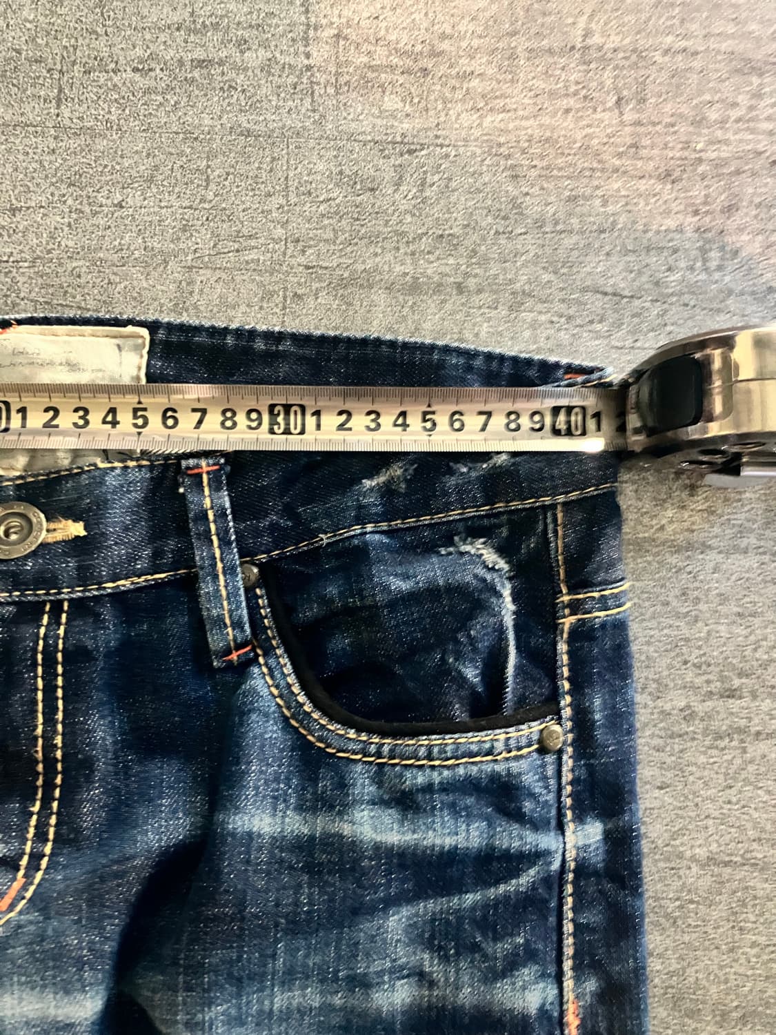 Edwin 에드윈 핀터깔y2k 올드스쿨보헤미안 워시드롱팬츠 상품이미지3