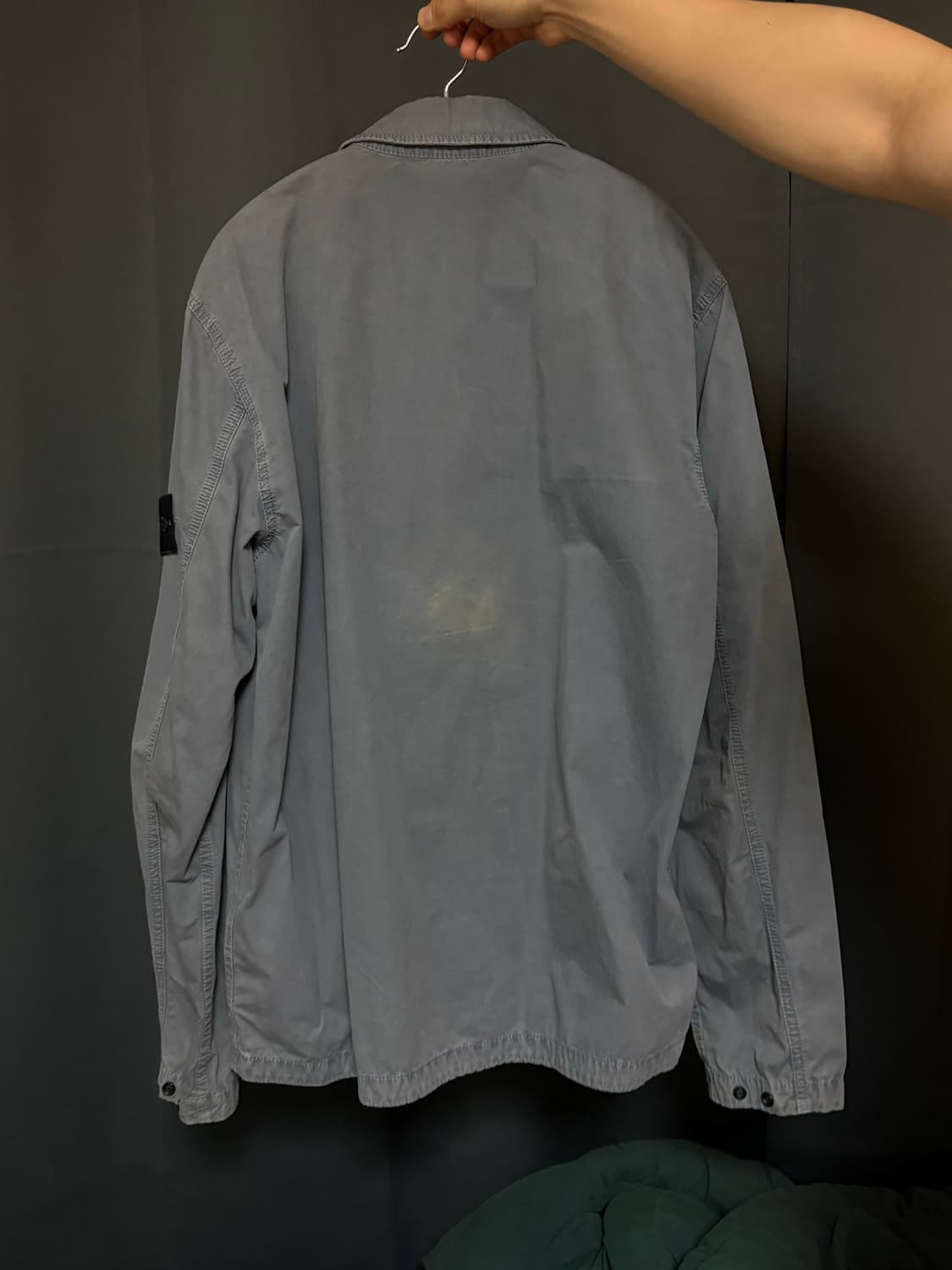 21ss 스톤아일랜드 오버셔츠 스카이블루 상품이미지2