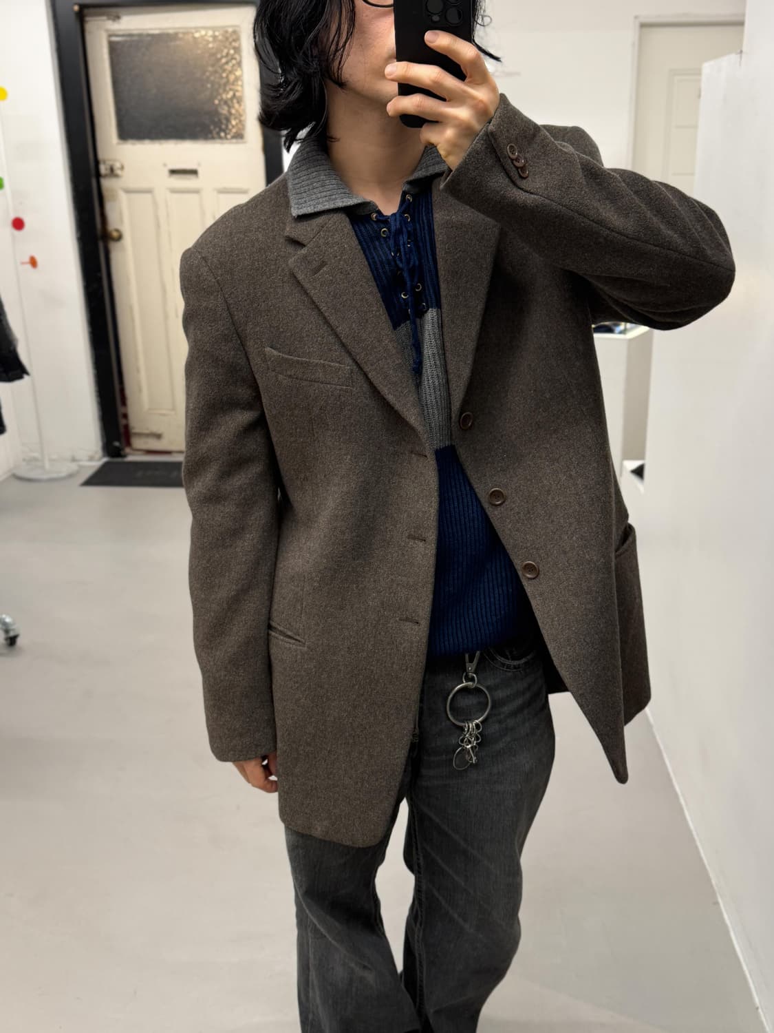 아르마니 캐시미어 자켓 상품이미지1