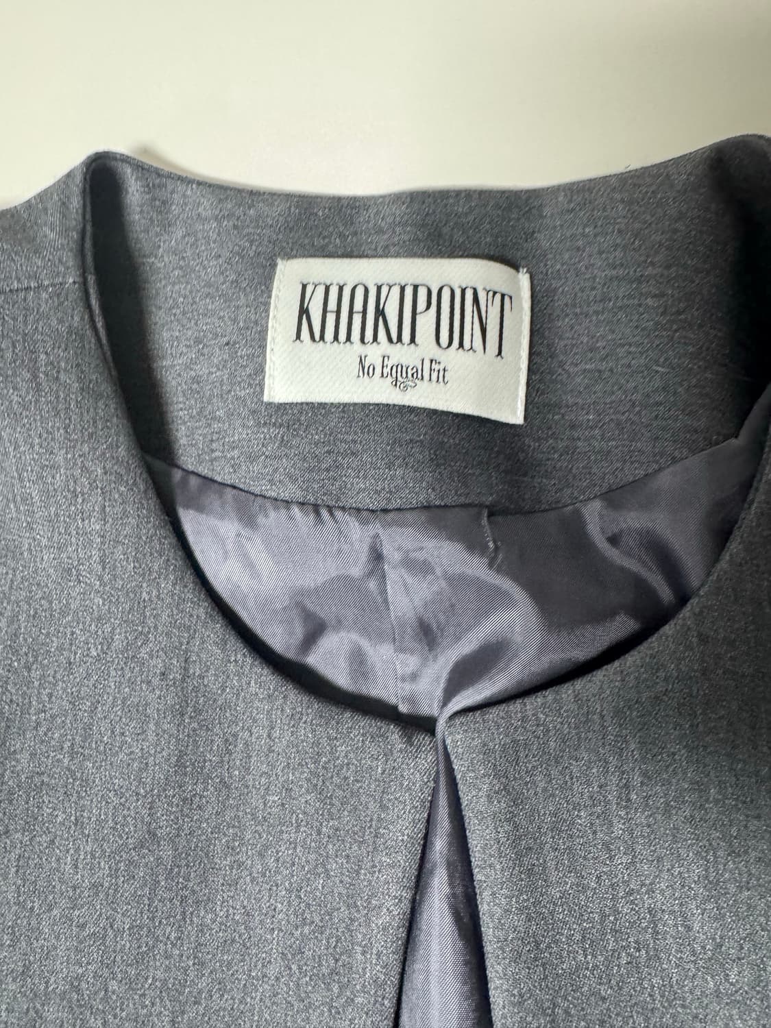 카키포인트 크롭 자켓 상품이미지2