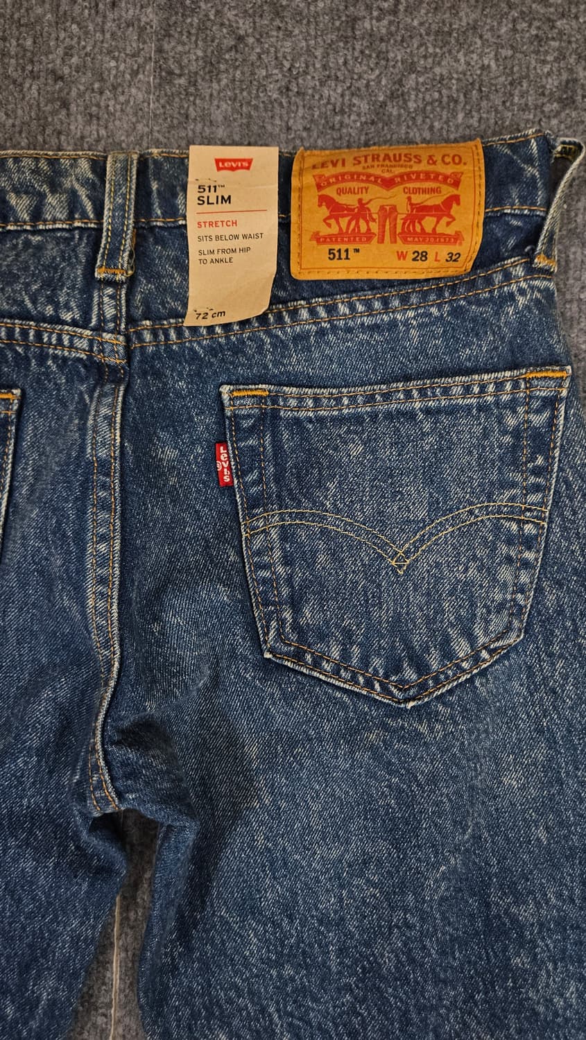 리바이스 511 W28 L32 슬림핏(급처) 상품이미지4