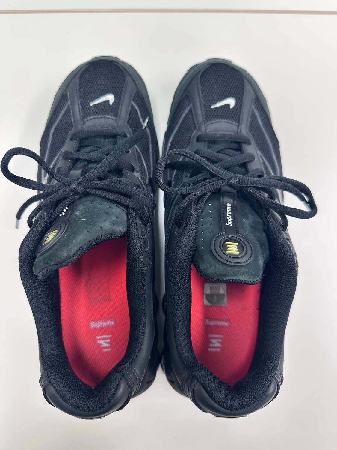 [260] 나이키 x 슈프림 샥스 라이드 2 SP 블랙 상품이미지7