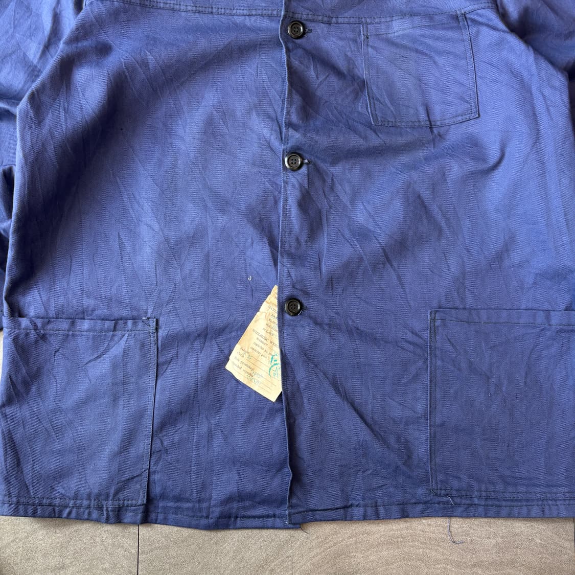 90년대 빈티지 폴란드 생산 프렌치 워크 자켓  상품이미지4