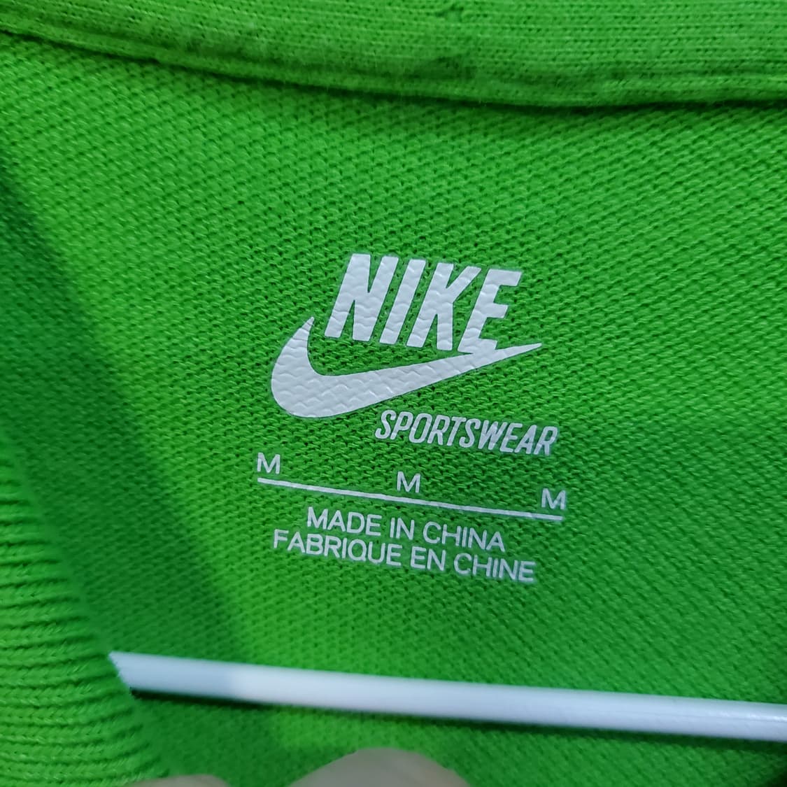 나이키 스포츠 반팔 카라티 그린  상품이미지5