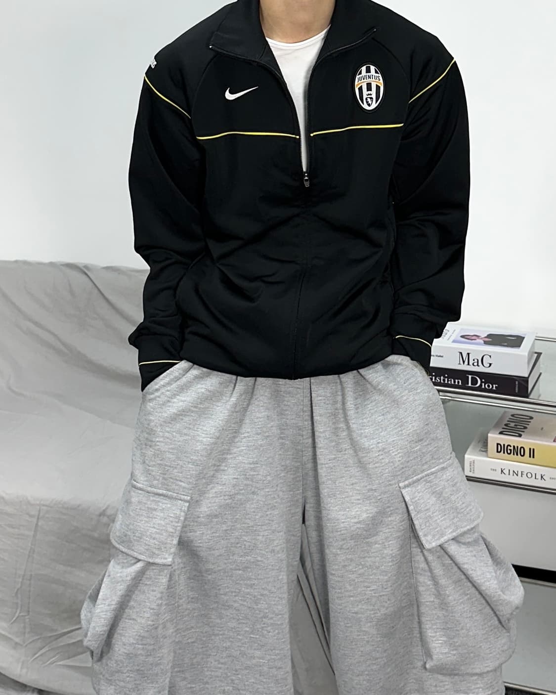 나이키 08-09 유벤투스 트랙탑 져지 M 상품이미지1