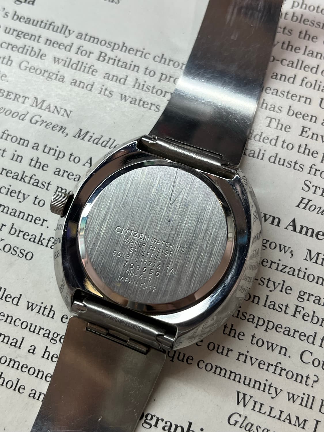 Vintage Citizen Jump Hour 상품이미지5