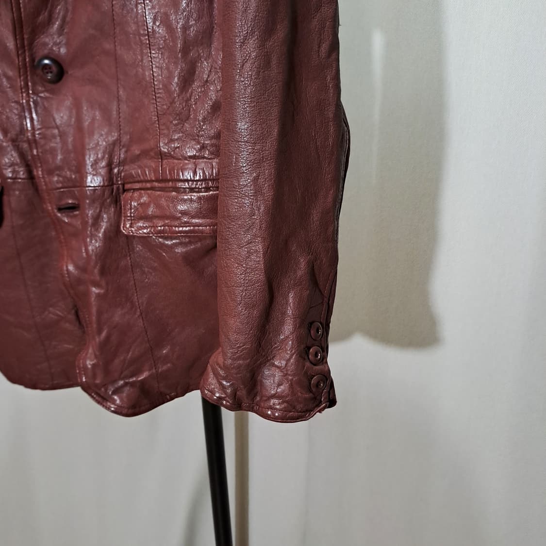 (택포) 빠니깔레 와이어 양가죽 자켓 L B448 상품이미지5