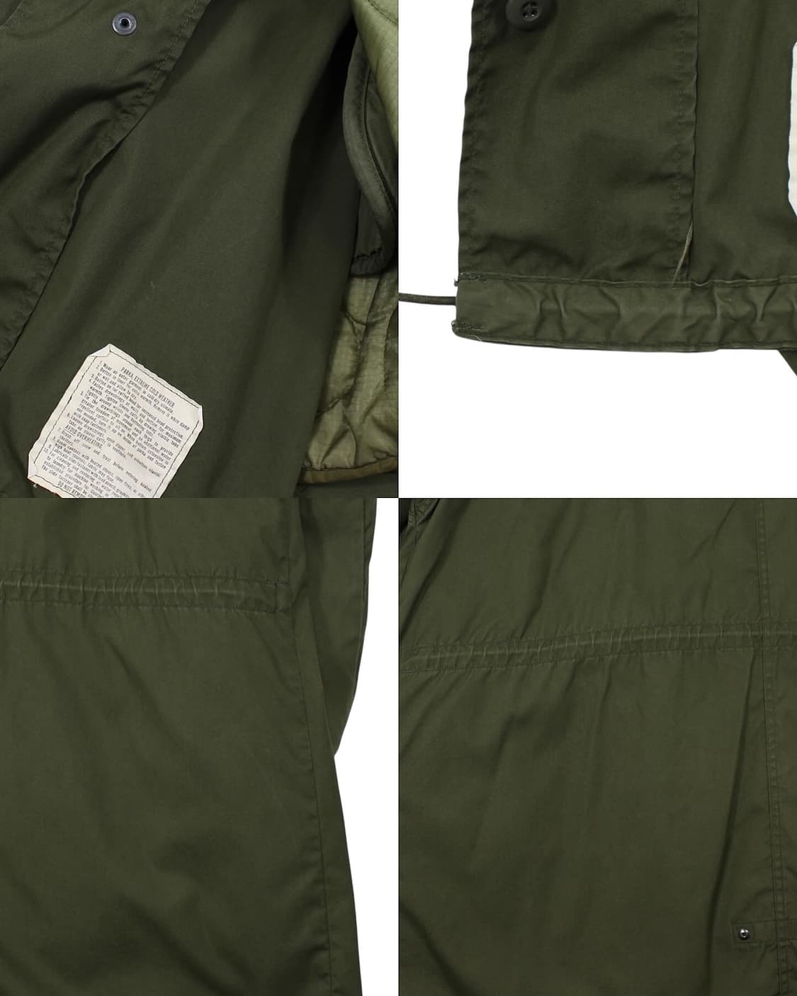 1970s US Army 미군 M-65 피쉬테일 파카 개파카 밀리터리 상품이미지8