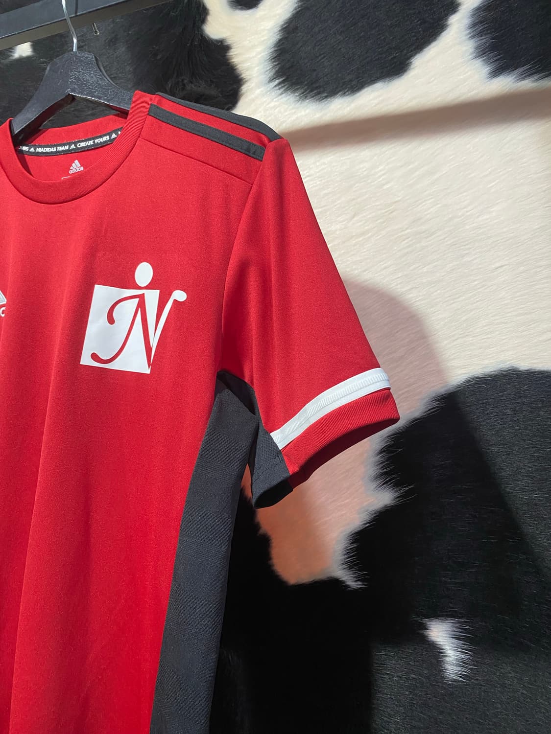 Adidas N 레드 일본 축구부 유니폼 상품이미지4