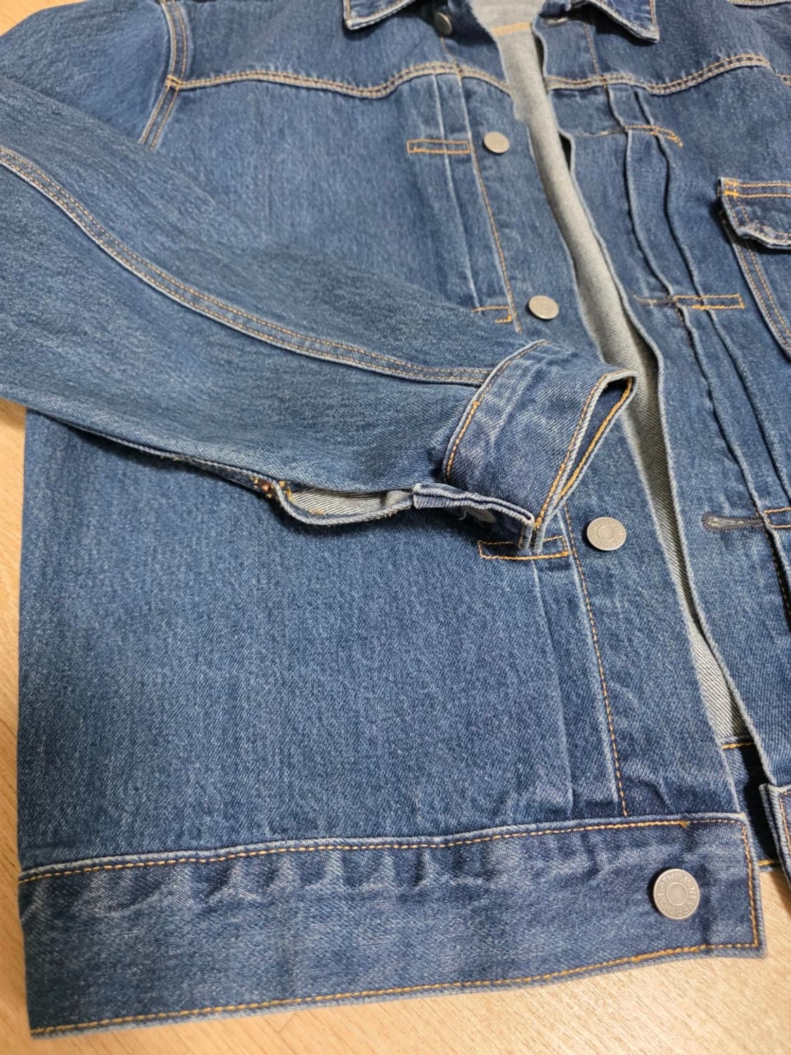 디스이즈네버댓 데님 트러커 자켓 L 상품이미지5