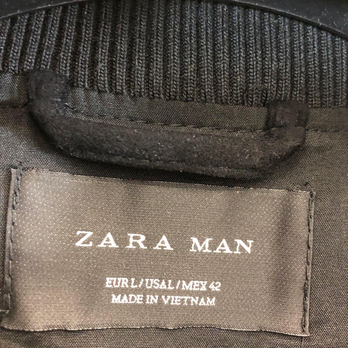 자라 페이크 스웨이드 봄버자켓 L 상품이미지5