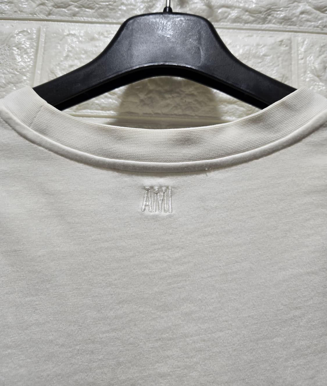 아미 스몰 자수로고 반팔티 M 상품이미지6