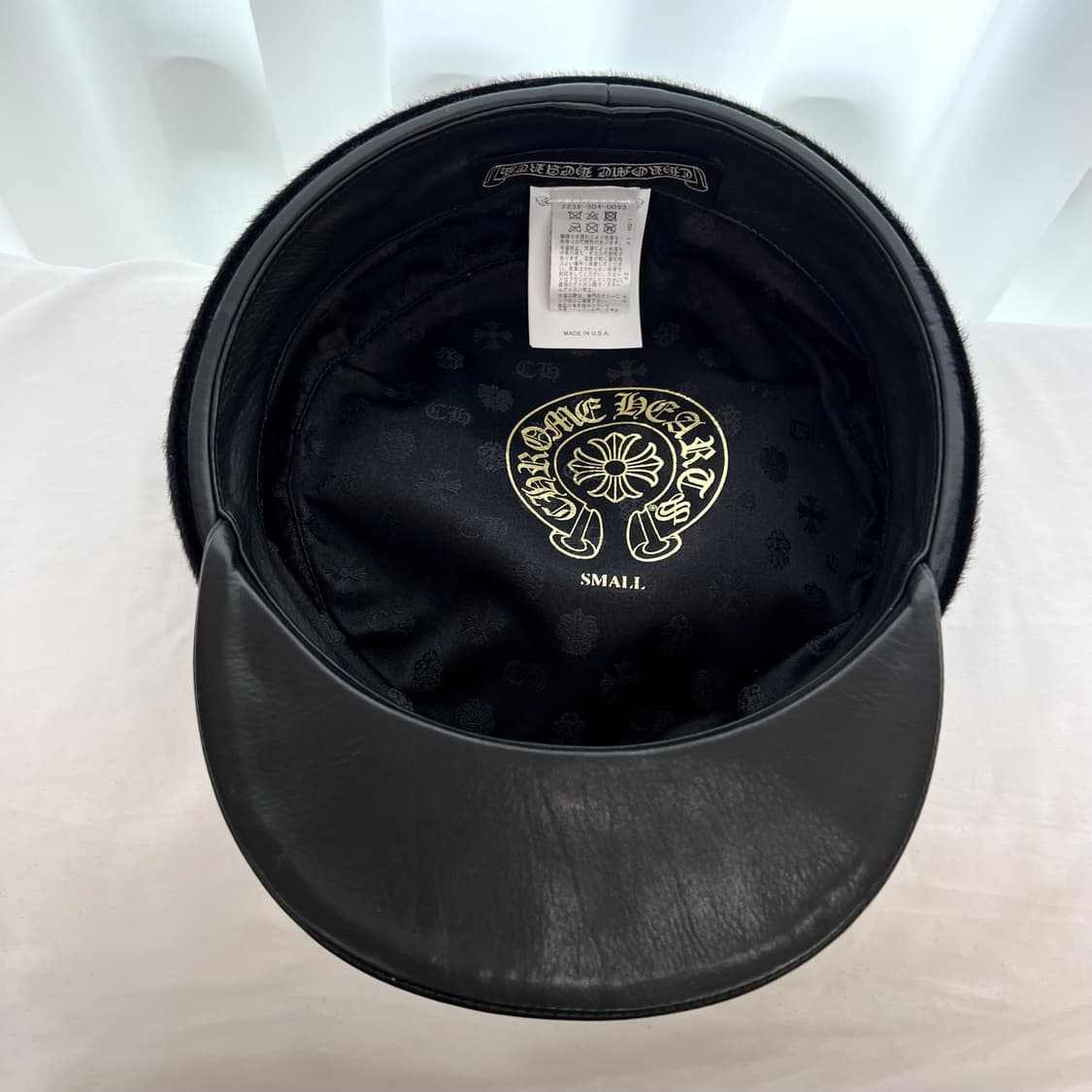 크롬하츠 건슬링거 레더 캡 상품이미지5