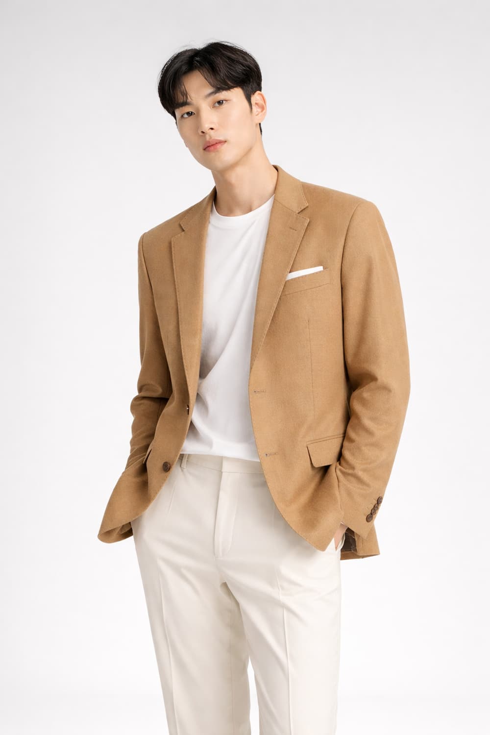 로렌 랄프로렌 실크 혼방 슬림핏 블레이저 상품이미지1