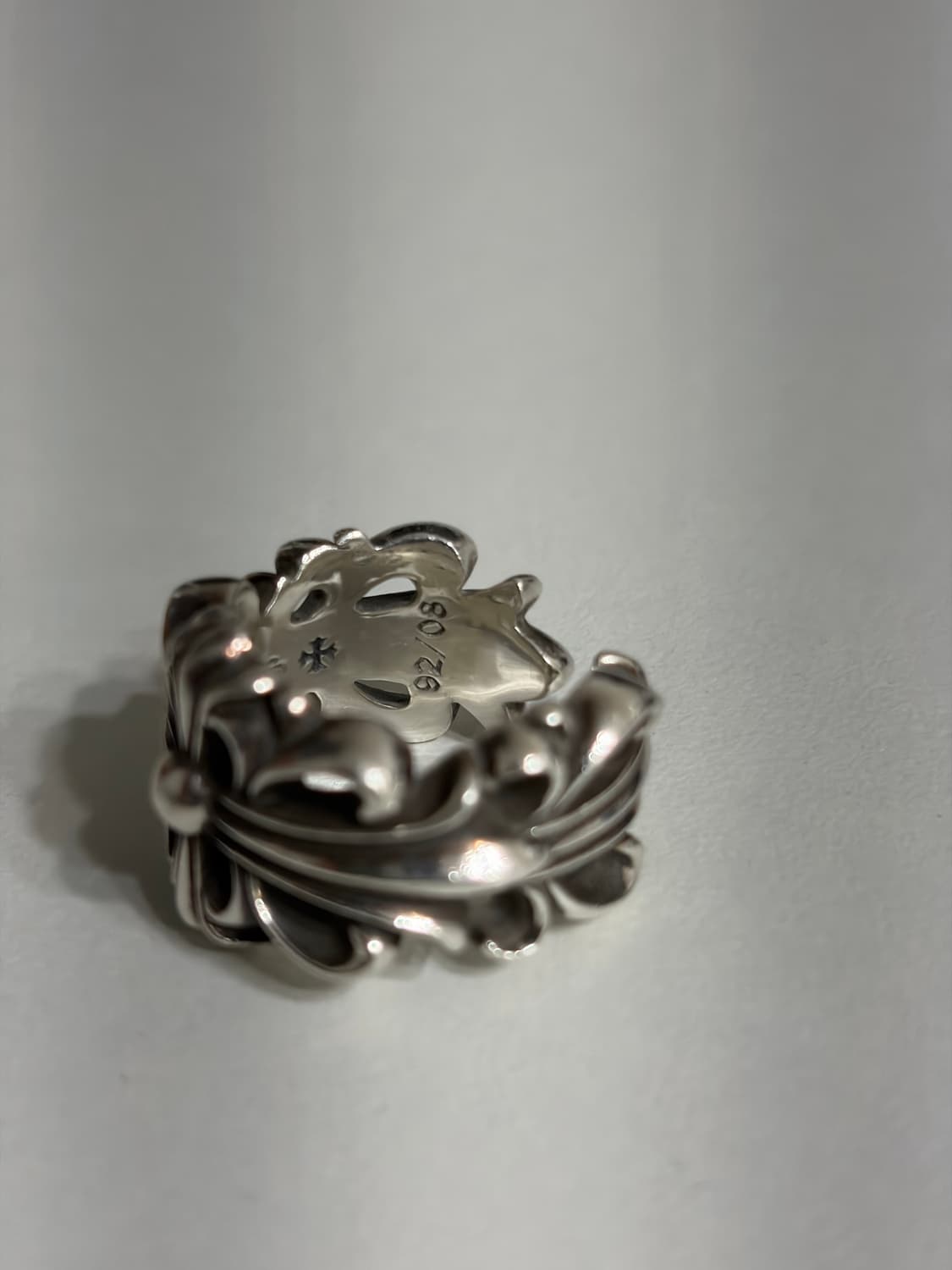 크롬하츠 더블 플로랄 링 23호 상품이미지8