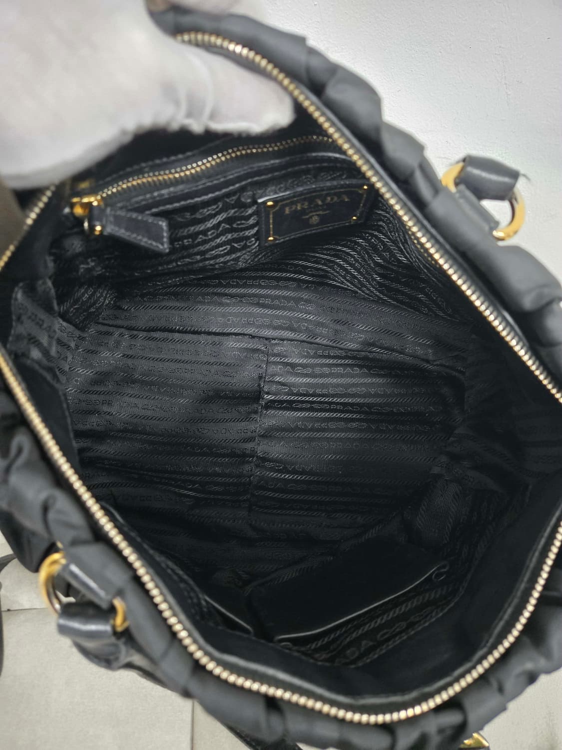 [보증서 정품] 프라다 고프레 숄더백 상품이미지6