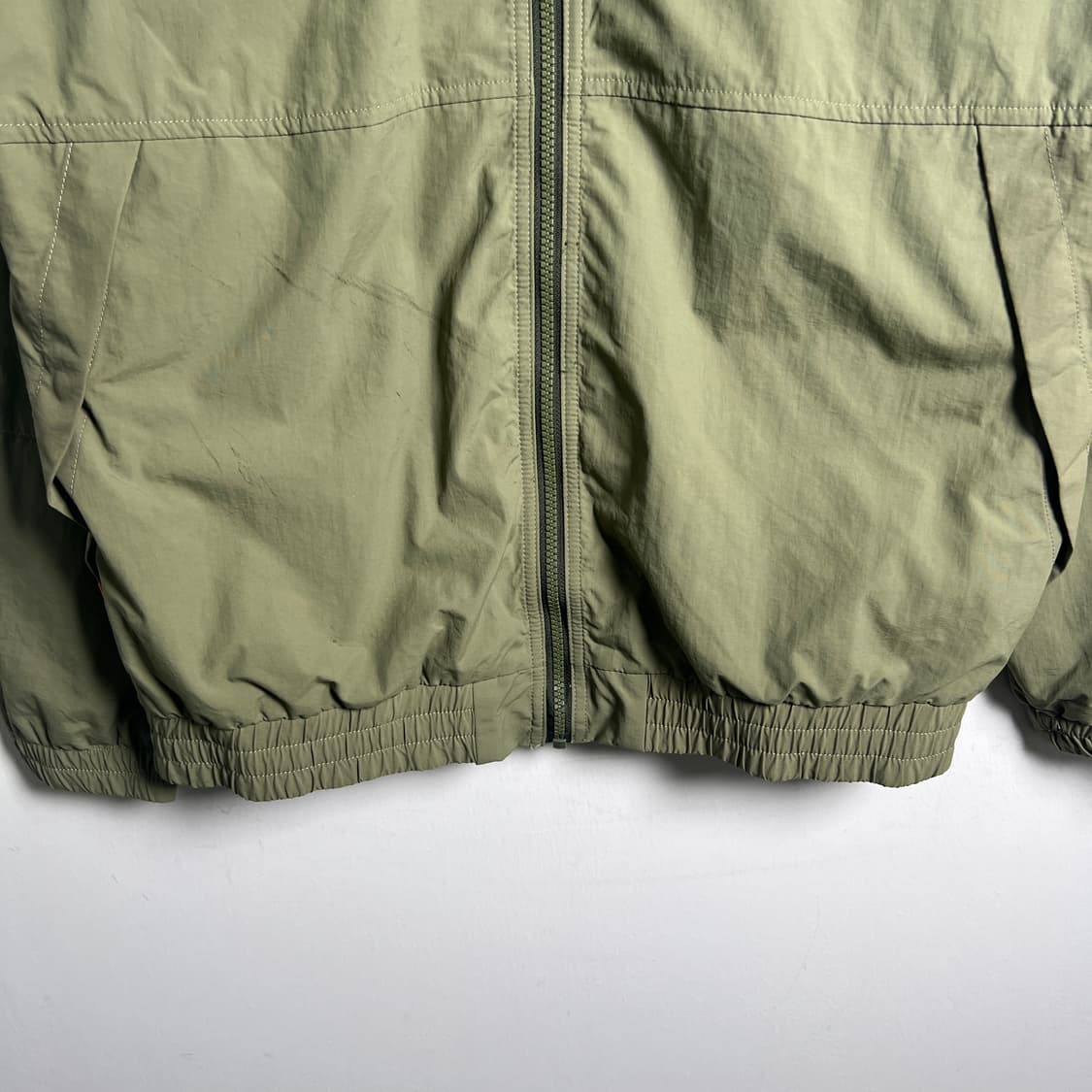 팀버랜드 카키 나일론 봄버 자켓 M 상품이미지5